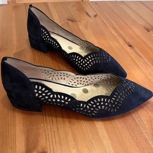 Boden Esme low heels - navy
